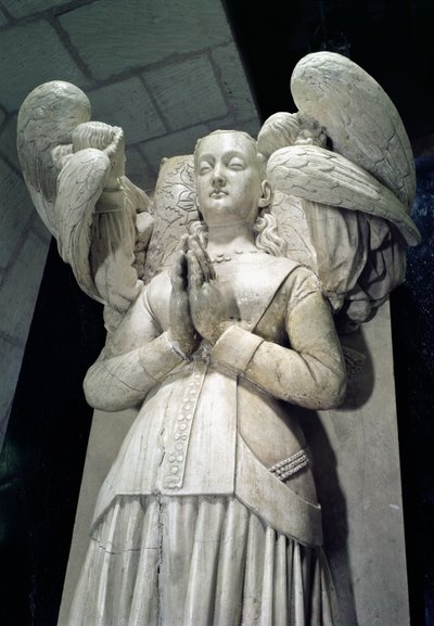 Tomb of Agnes Sorel (detail) by Jacques Morel